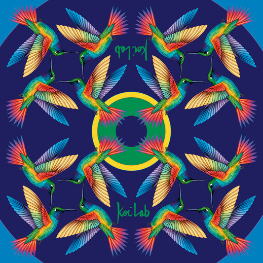 Pañuelo "Colibrí Mandala"