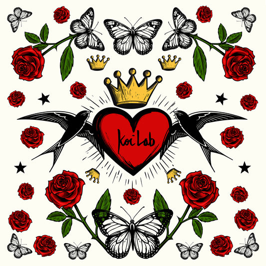 Pañuelo "Corazón Valiente"